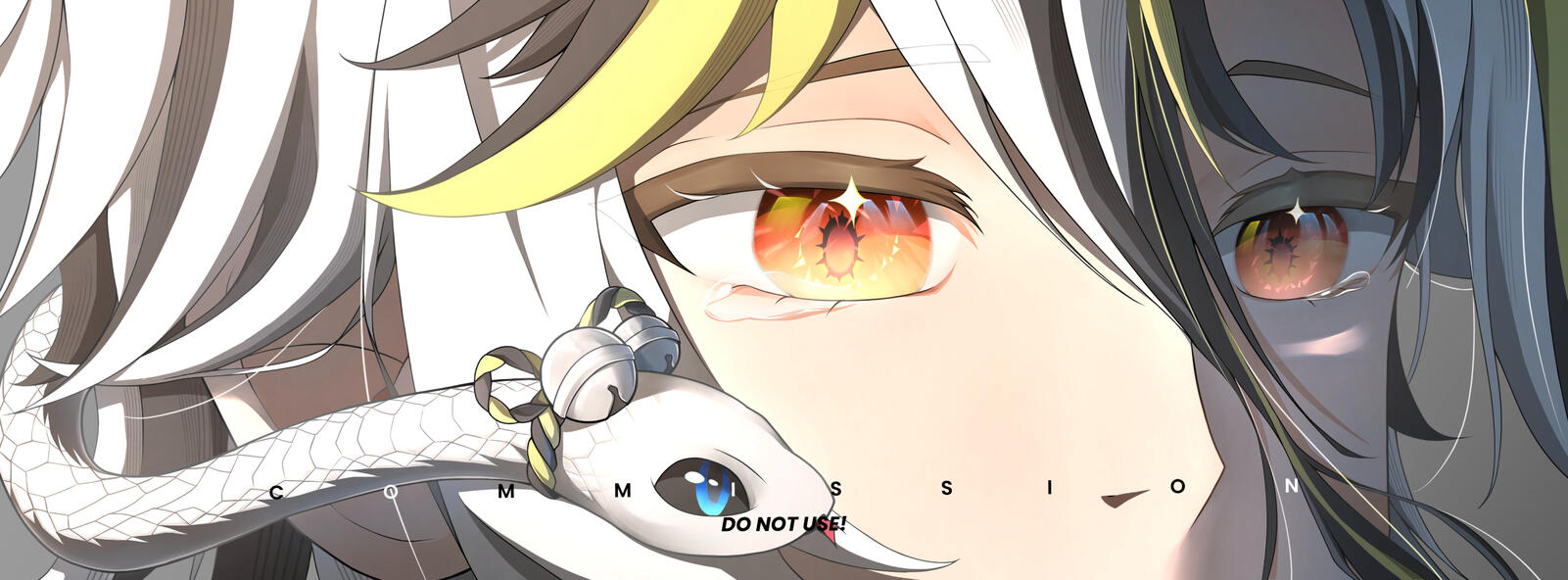 Teatsui Ryuu - Eyes Close Up